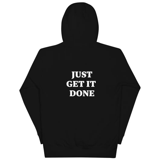 JUST GET IT DONE hoodie (dark)