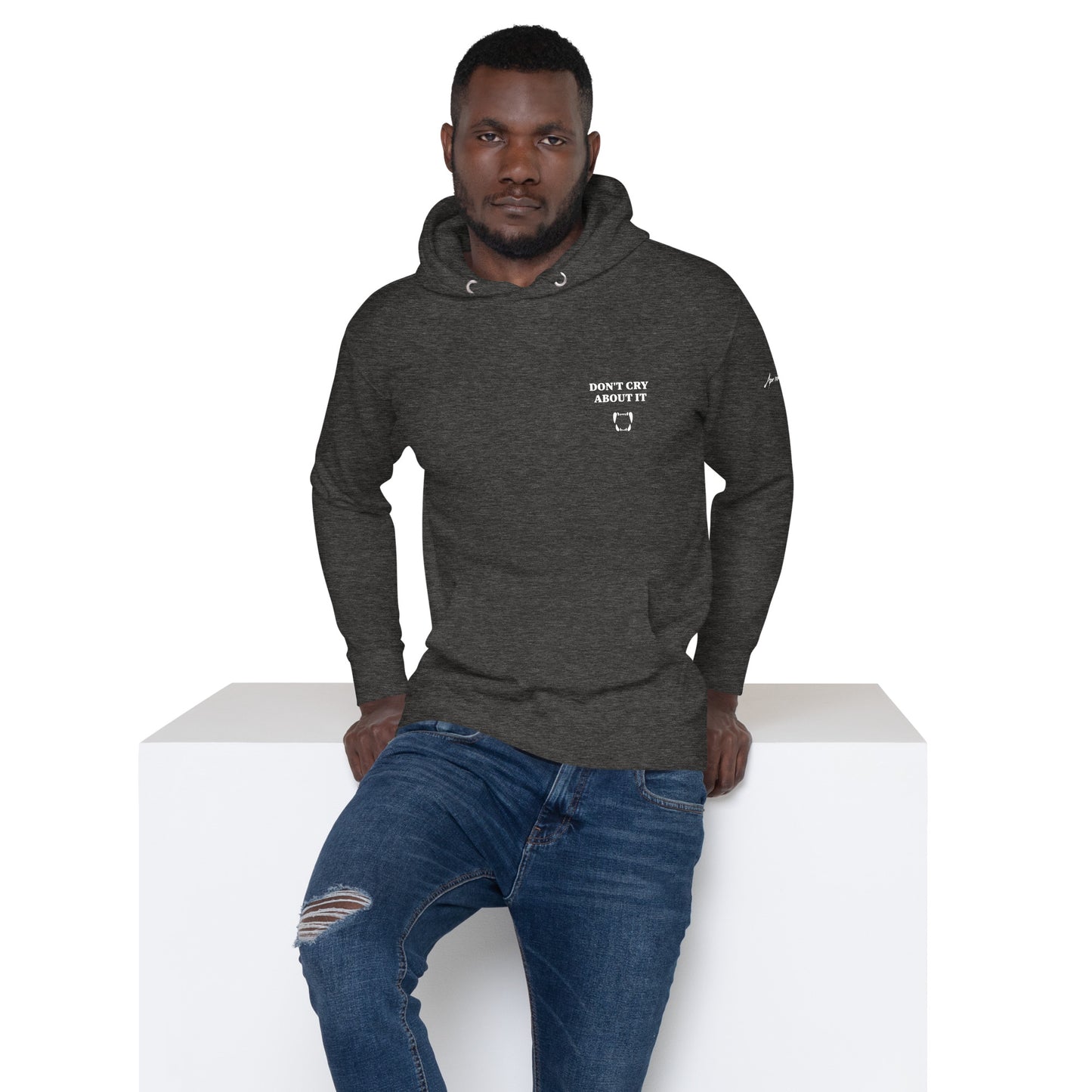 BE ABOUT IT hoodie (dark)