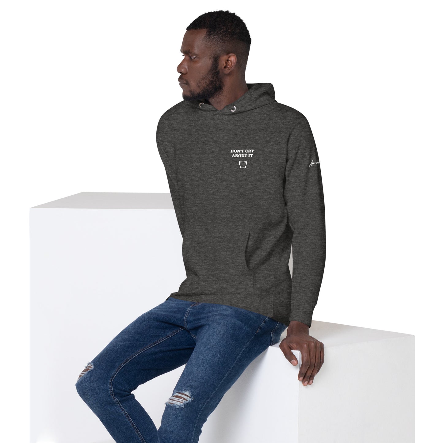 BE ABOUT IT hoodie (dark)