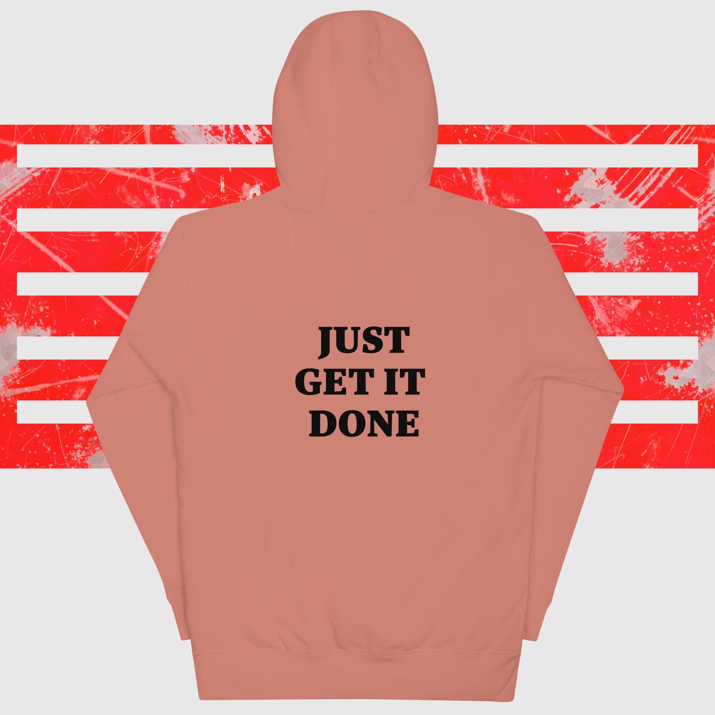 JUST GET IT DONE hoodie (light)