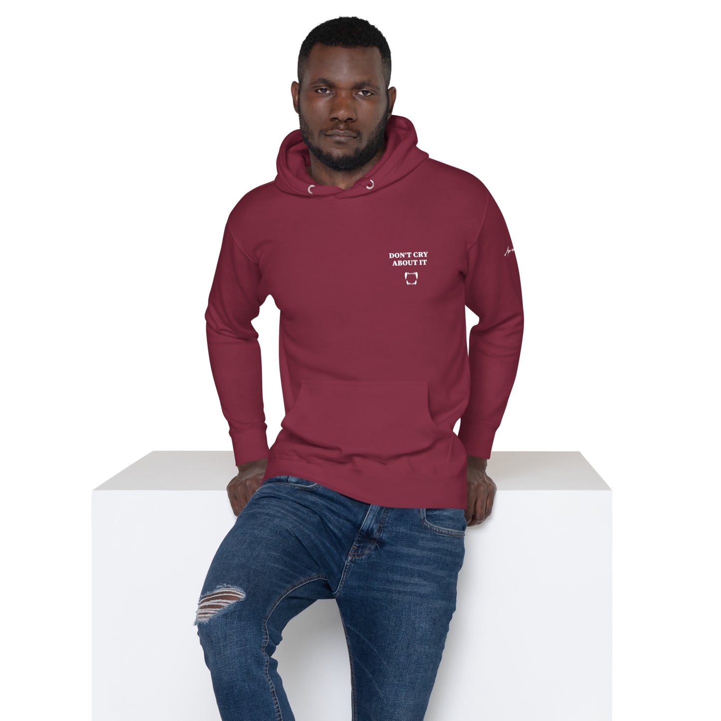 BE ABOUT IT hoodie (dark)