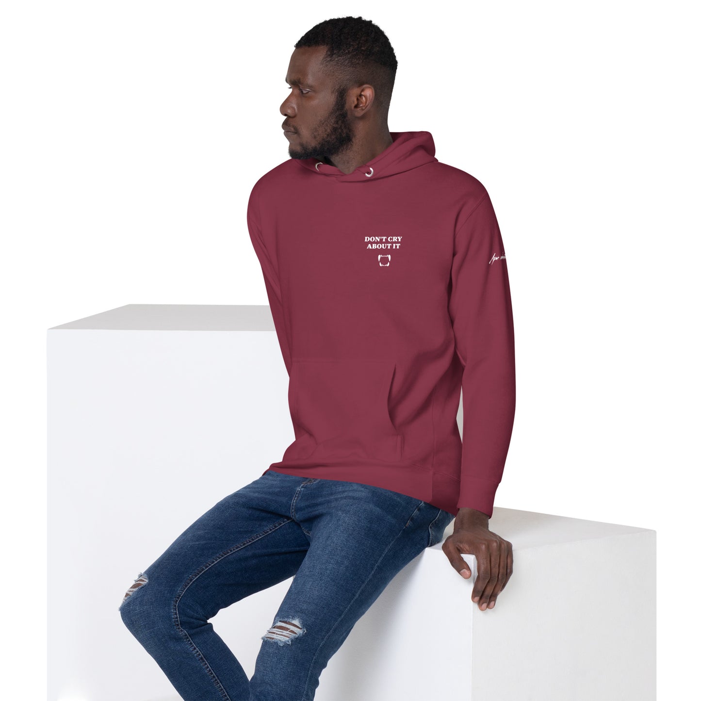 BE ABOUT IT hoodie (dark)