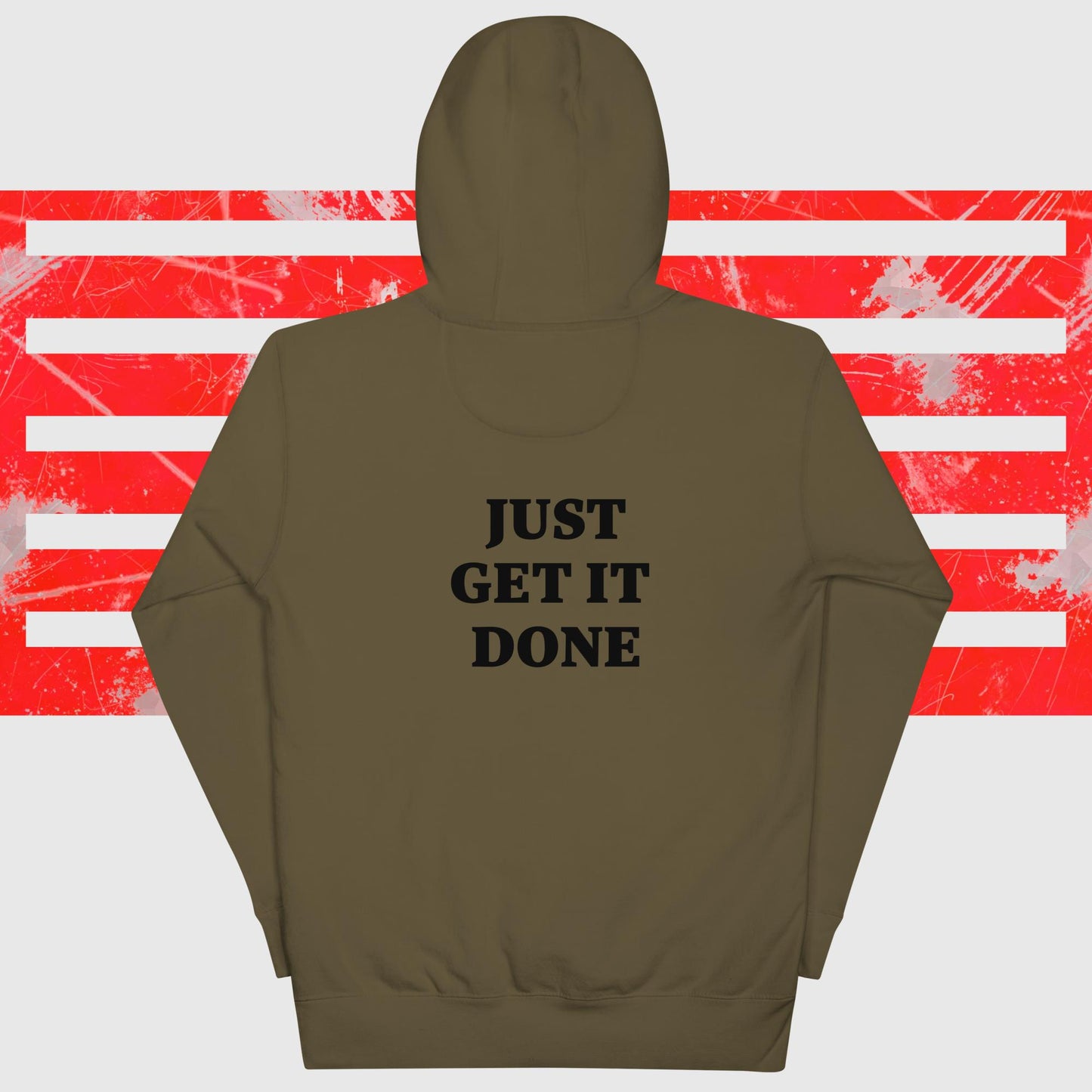 JUST GET IT DONE hoodie (light)