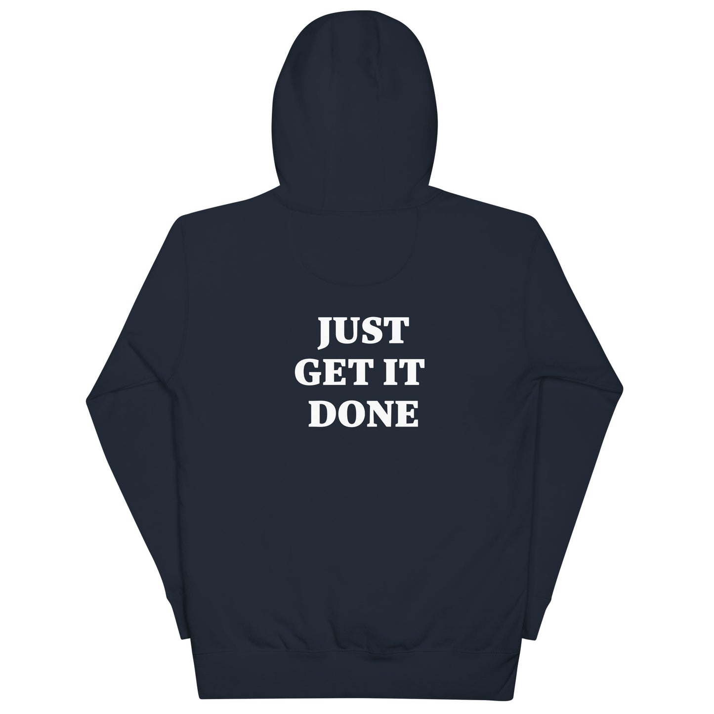 JUST GET IT DONE hoodie (dark)