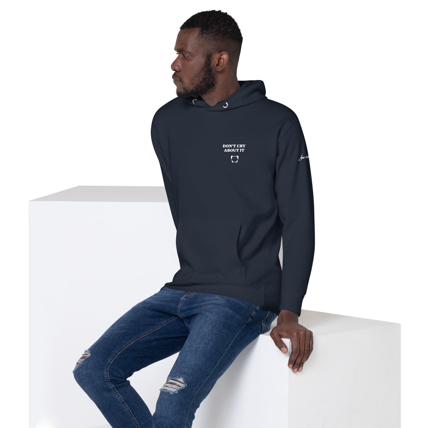 BE ABOUT IT hoodie (dark)